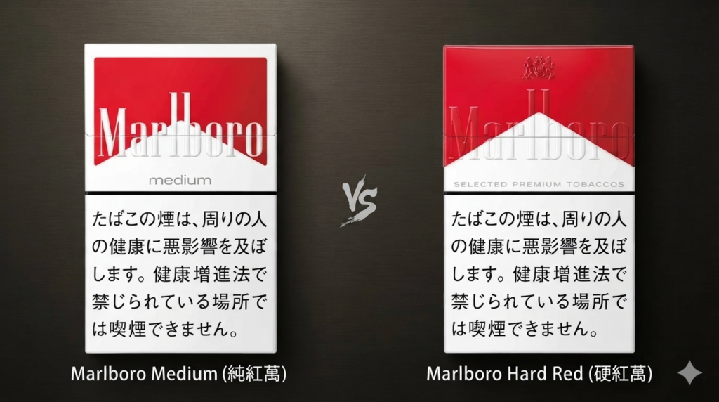 純紅萬 VS 硬紅萬怎麼選？香港萬寶路口味與價錢全指南